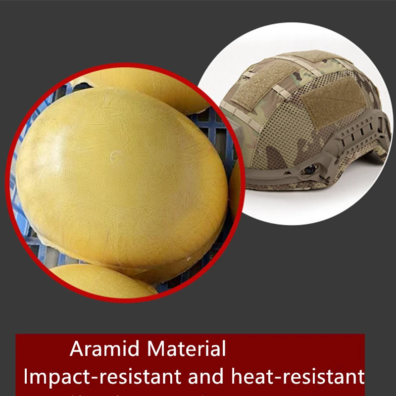 Tactical Helmet Aramid Material Tactical Helmet Unisex Tactical  Police Security Head Protection Hat