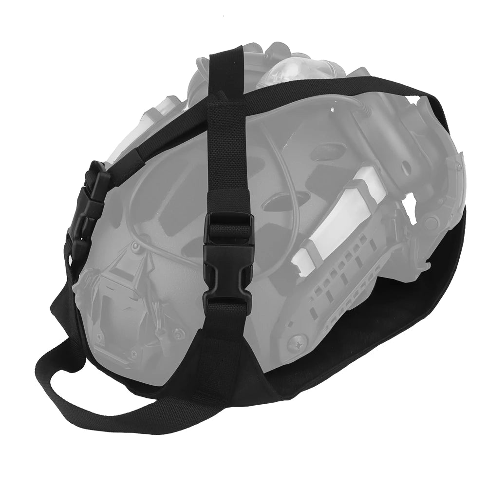 Tactical Helmet Bag Pack Multi-Purpose Molle Storage Rapid Deployment Helmet Carrying Pouch for Hunting Shooting Combat Helmets