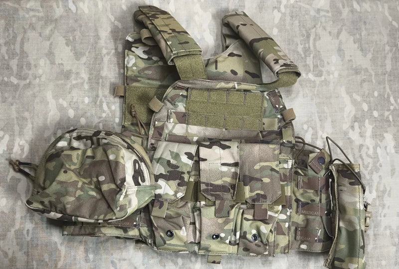 Russian Special Forces Tactical Vest Body Armor Combat CS Gear Hunting Plate Carrier Airsoft Accessories Wargame Pouch Molle MC