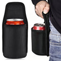 Portable Belt Drink Can Pouch Beer Holster Water Bottle Holder with Metal Belt Clip Soda Can Carry Holster for Hiking Camping
