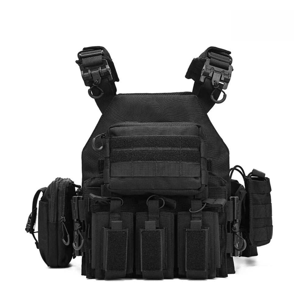 1000D JPC Tactical Vest with Pouches Modular MOLLE Plate Carrier Quick Release Outdoor Hunting Airsoft Vest ﻿Hunting Vest