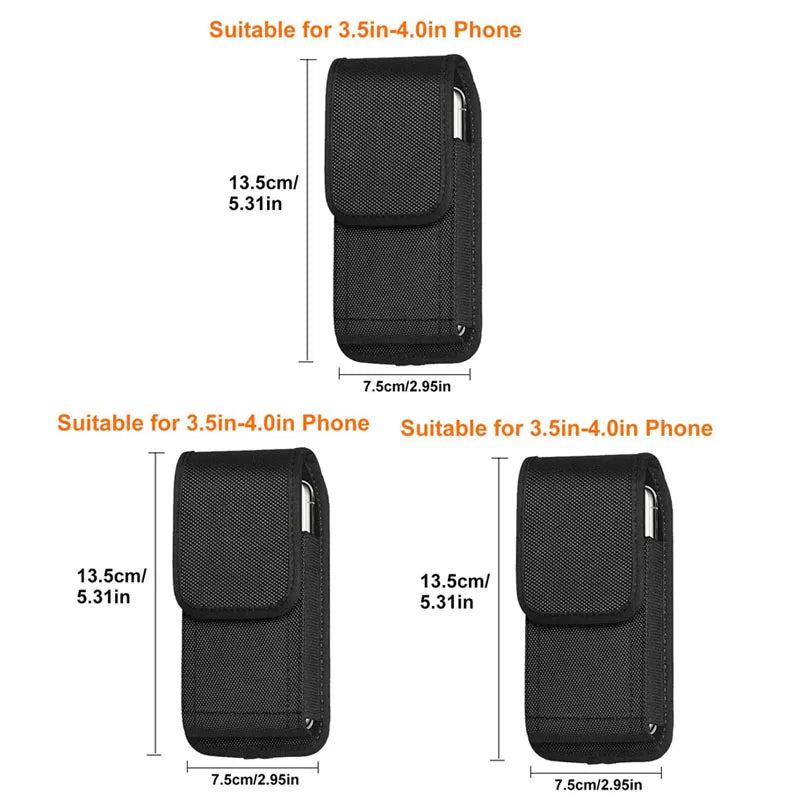 1/2/3/4pcs Tactical Molle Phone Pouch Outdoor Sports Waist Fanny Pack Mobile Phone Case Hunting Belt Waist Bags