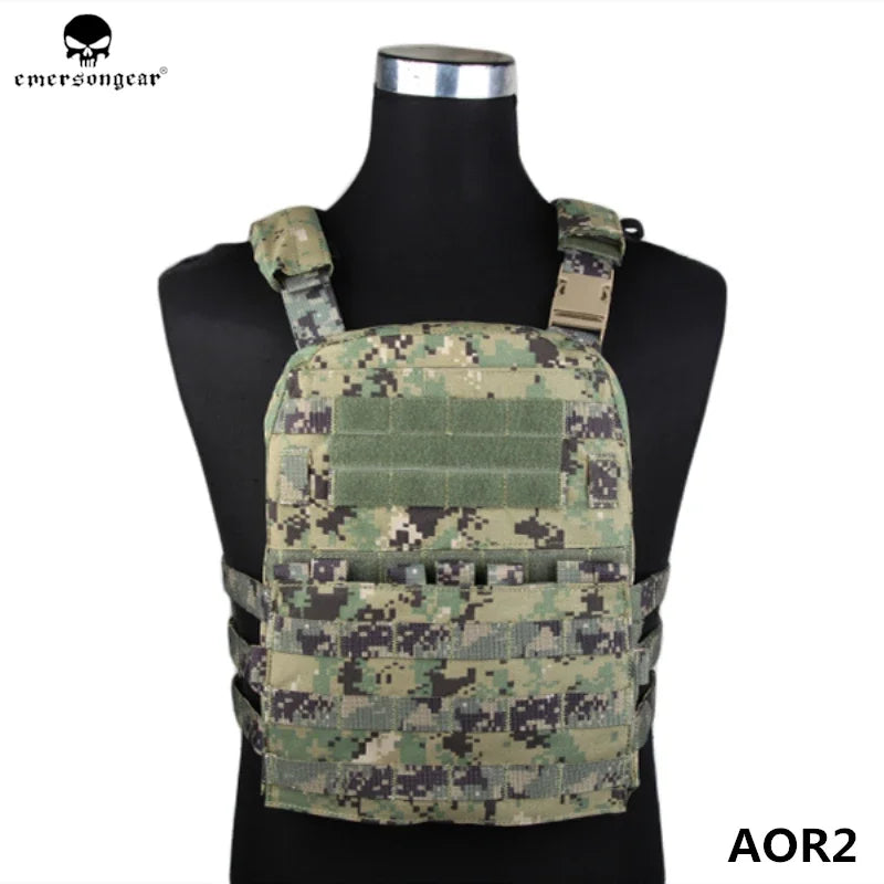 Sport Vest MenCP Lightweight MVS VEST Adjustable Quick Release Airsoft Vest Nylon Hunting Carrier for Outdoor Paintball Training