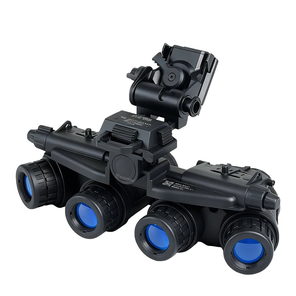 BOOIU Tactical GPNVG18 Cosplay Four-eye Night Vision Goggles Model L4G24 Mount Holder Combination NVG Outdoor Helmet Accessories