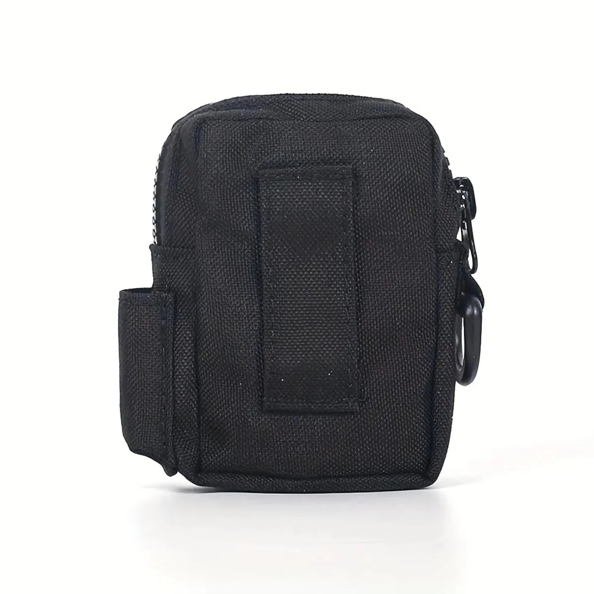 Tactical Bag Outdoor Molle Military Waist Bags, for Men Front Zipper Pocket Quick Access, for Camping Hiking(Black)