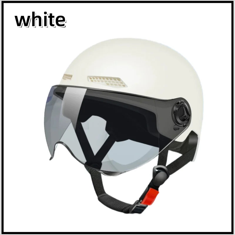 Children's Bicycle Safety Helmets, Men's and Women's Motorcycle Helmets, Skates and Electric Vehicle Head Protection Accessories