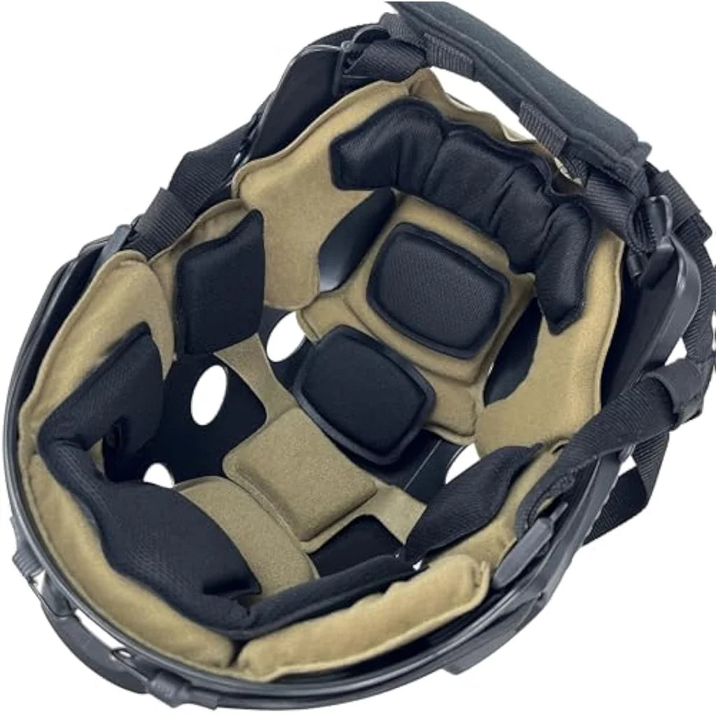 Universal Tactical Helmet Memory Foam Pad Set – Protective Cushion Inserts for FAST/MICH/ACH/USMC/PASGT Helmets