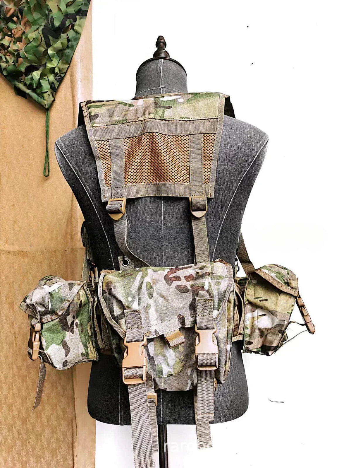 1000D EMR Mox Camo Army Fan Special Forces Smersh Tactical Gear Hunting Vest Adjustable Breathable Lightweight Vest