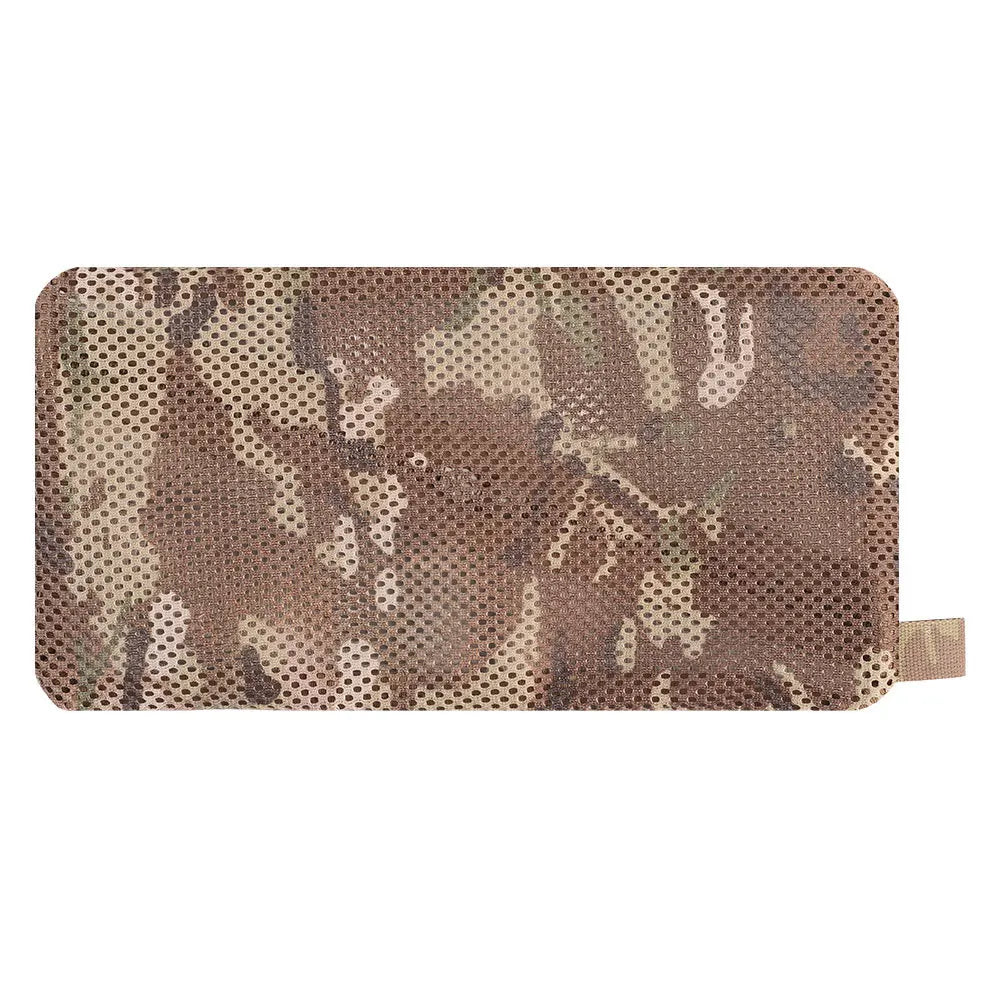 Tactical Mesh EDC Pouch Bag Utility Tool Gear Backpack Organizer Pocket Insert Modular Admin Pouch Camping Travel Hunting Bag