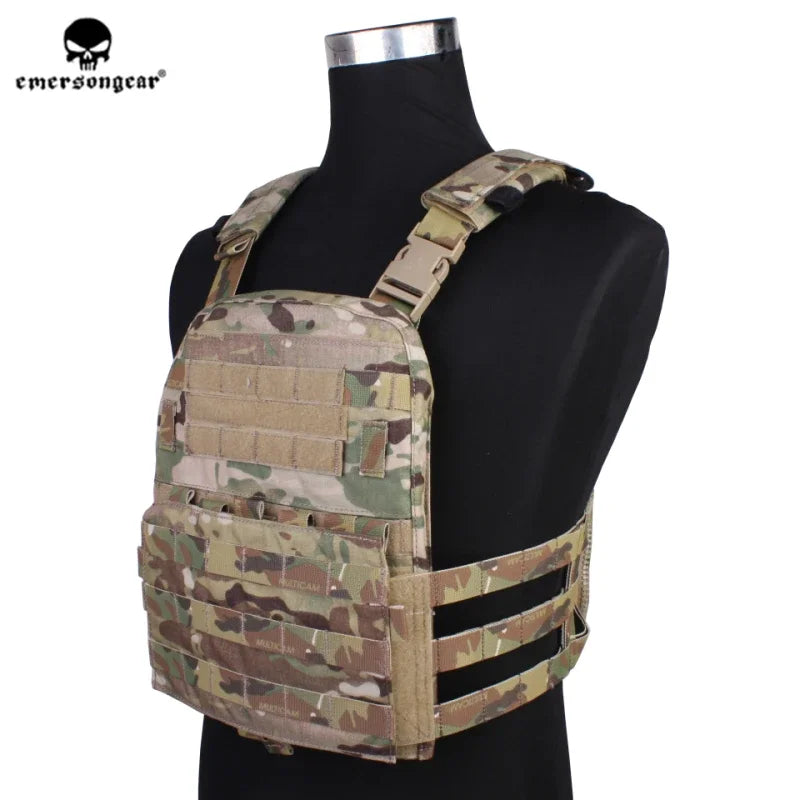 Sport Vest MenCP Lightweight MVS VEST Adjustable Quick Release Airsoft Vest Nylon Hunting Carrier for Outdoor Paintball Training