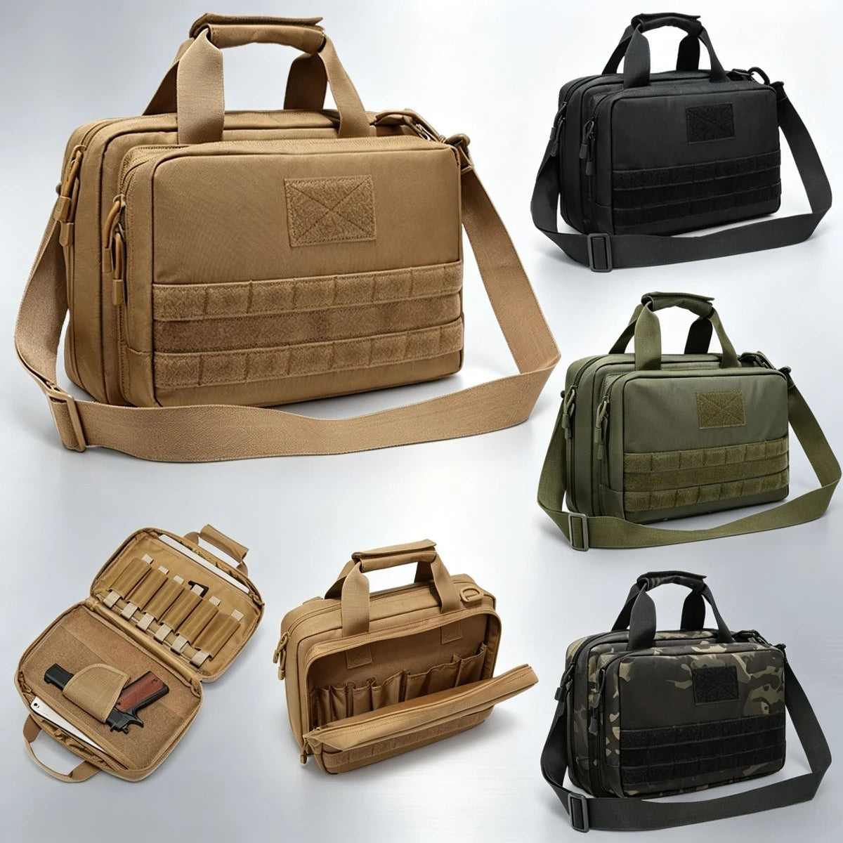 Tactical New outdoor Shoulder Bag Field Waterproof Bag Multi-Function Large Capacity Magazine Storage Bag
