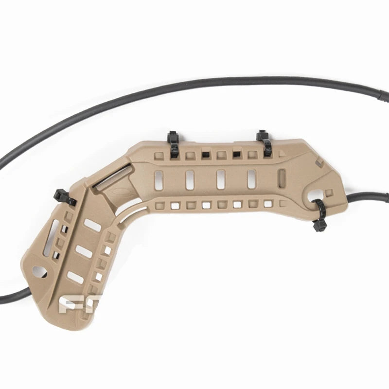Hunting FAST SF SUPER High Cut Helmet ARC Rail Compatible with FAST Helmet, Multi Functional ARC Rail, Airsoft  Training