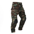 Men Combat Pants With Knee Pads Tactical Cargo Sport Trousers Camouflage Multicam Trekking Hunting Clothes