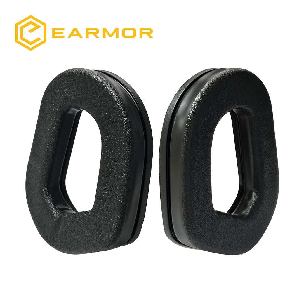 Original Tactical Headphone Silicone Ear Pads Fit for Earmor M31, M32, M32SE, Headphone Accessories