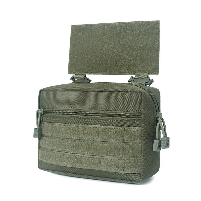 1000D Tactical Sack Pouch Sub Abdominal Drop Down Belly Utility Bag For D3 Chest Rig MK3 Hunting Vest Plate Carrier Storage Bag