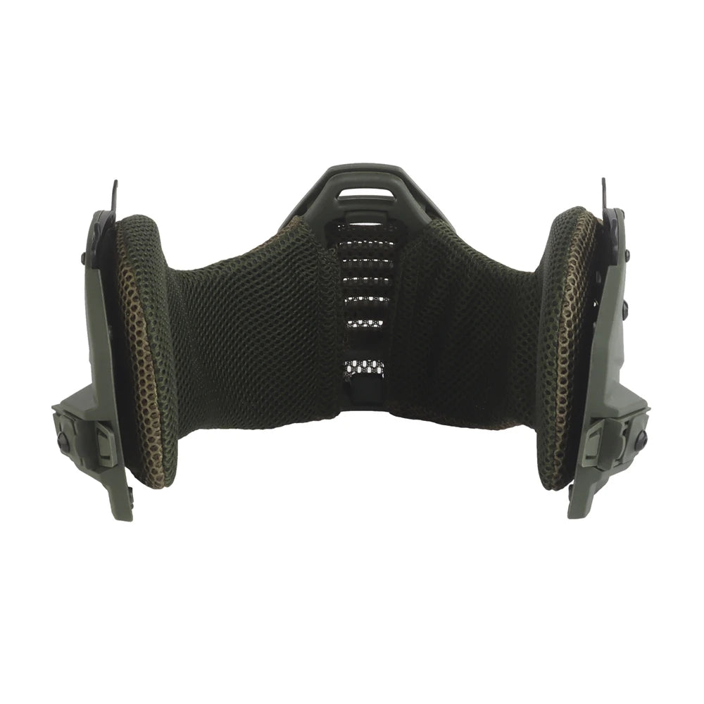Tactical Team Wendy 3.0 Helmet Mouthguard Modular Hunting Shooting Airsoft CS Games Protective Half Face Mask Helmet Accessories