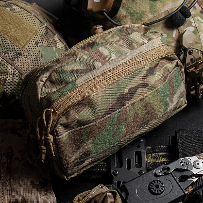 Tactical CCS Pouch SS STYLE Molle Companion Pouch K Series Plate Carrier MK5 Airsoft PH41 Hunting Vest GP Clutter Storage Bag