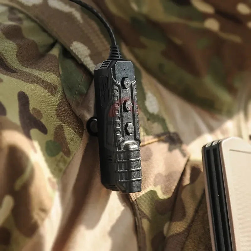 FCS-TACTICAL New Generation AMP Tactical Headset Buletooth Wrieless AUX Adapter with Stereo Sound