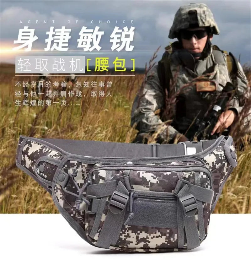 Gun Holster Bag Waist  Tactical Camping Shoulder Sling Gun Concealed Pistol Pouch Fishing Riding Bike Hunting Bag