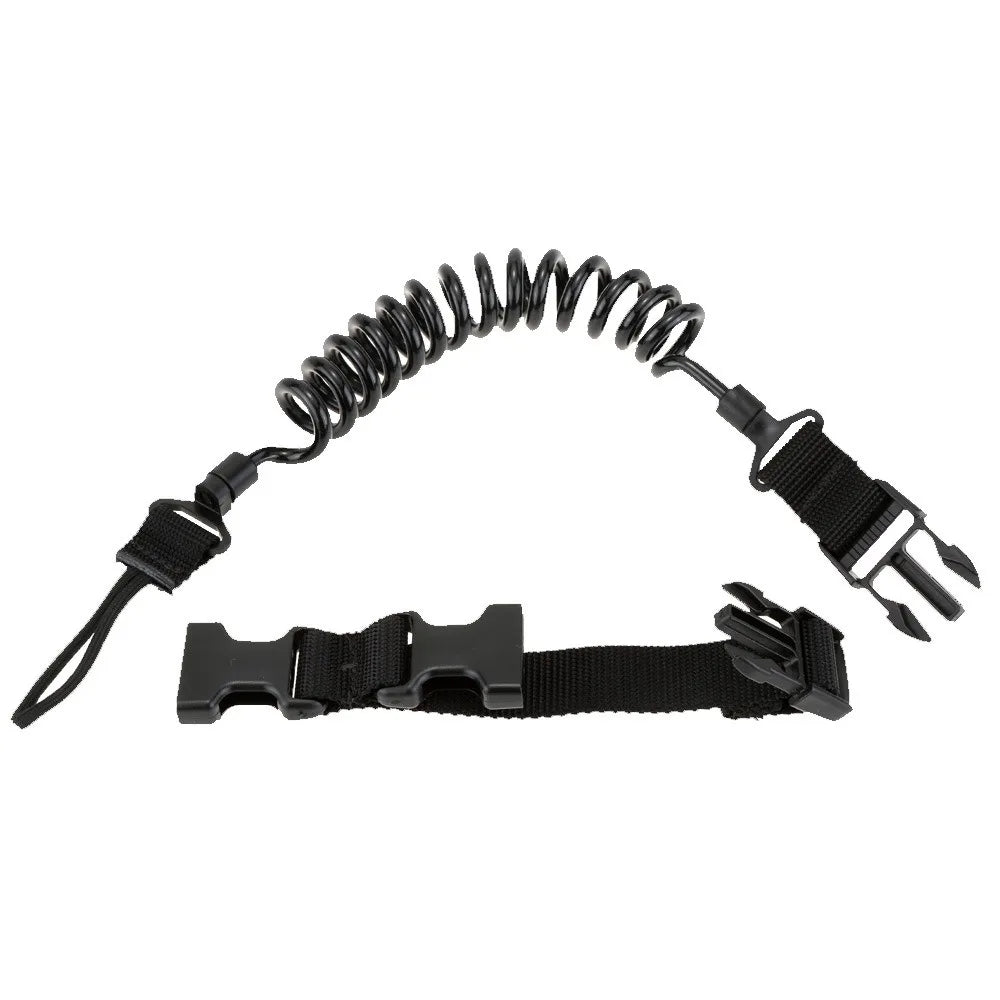 Telescopic Gun Sling Lanyard Spring Pistol Handgun Strap Hunting Tactical Shooting Outdoor Accessory