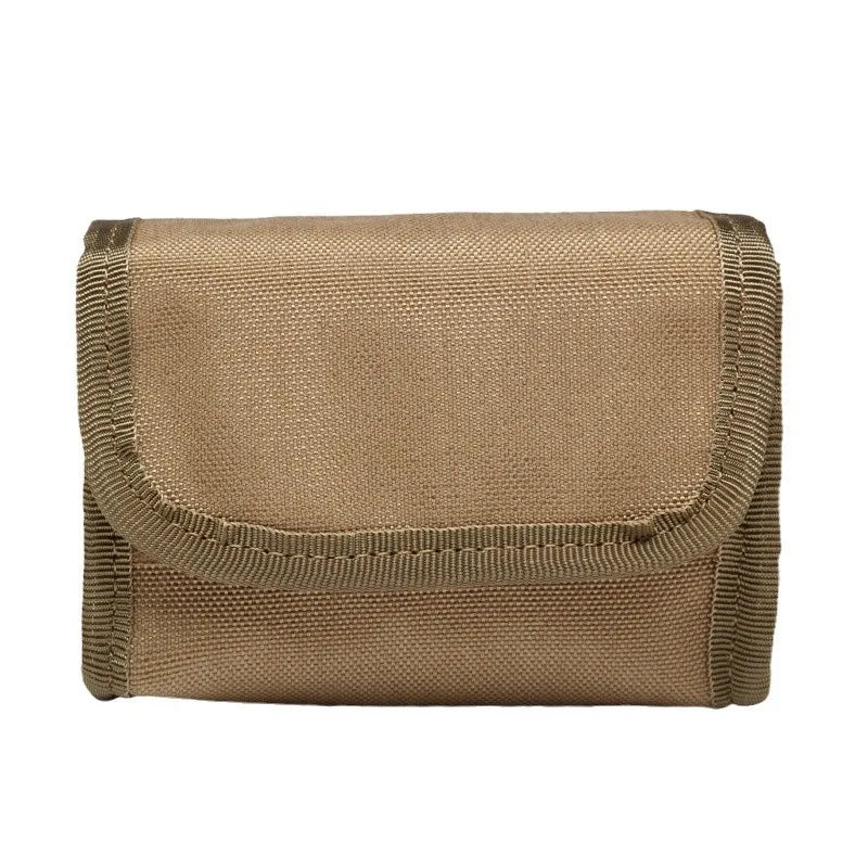 10-Grid Tactical Ammo Pouch - 10 Round Shotgun Shell Holder, MOLLE Waist Bag for Outdoor Shooting, EDC Nylon Magazine Pouch