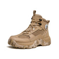 GOLDEN CAMEL Hiking Shoes for Men Work Hiking Boots Non-slip Retro Thick Bottom Mountaineering Camouflage Combat Boot Winter New