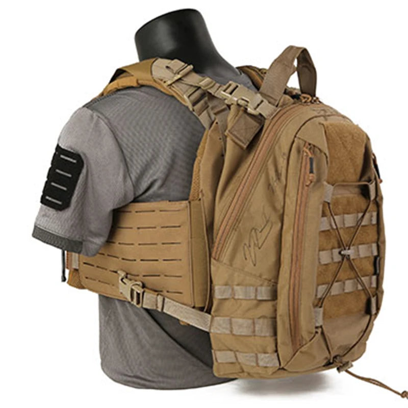 Emersongear Tactical Backpack 18L Assault Backpack Removable Operator Pack Travelling Modular Pack Tactical Bag EM5818