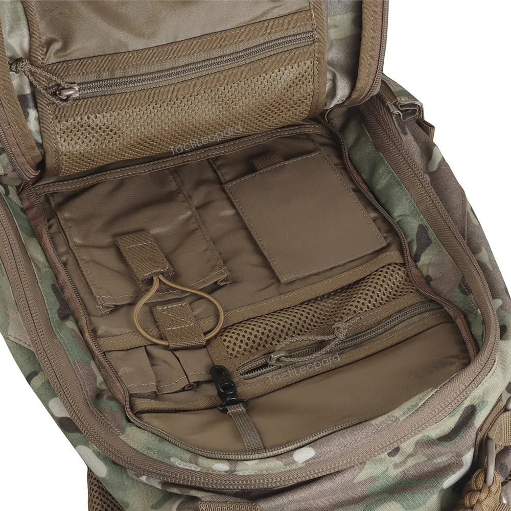 Outdoor Comfort Heavy Duty Backpack DE MK2 Tactical Multifunctional 25L Large-capacity Bag Assault Molle Pack Mission Knapsack