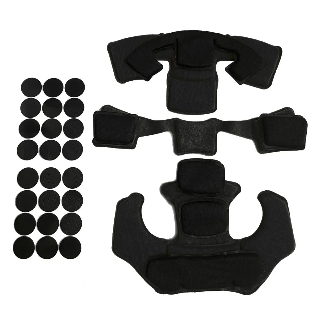 Hot!Tactical Airsoft Paintball Helmet Suspension System Protective Pads Gen1 Memory Foam Pad for Wendy Fast MICH ACH Helmet
