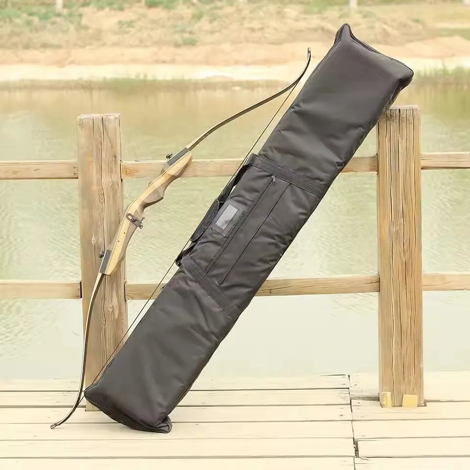 Archery Recurve Bow Storage Bag Handle Carrying Shoulder Backpack Case for Hunting Outdoor Takedown Recurve Bow and Arrow Accy