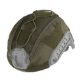 For FAST SF High-Cut Helmet Cover with Elastic Fixed Cord Airsoft Paintball Helmet Cover Breathable Hunting Accessories