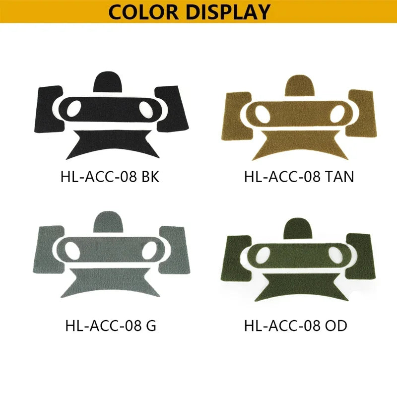 FAST Helmet Round hole version for Tactical Helmet Patches Hook and Loop Fastener Sticky Accessories