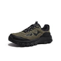 Golden Camel Men's Hiking Shoes Suede Leather Outdoor Shoes Non-slip Wear-resistant Trekking Walking Hunting Tactical Sneakers