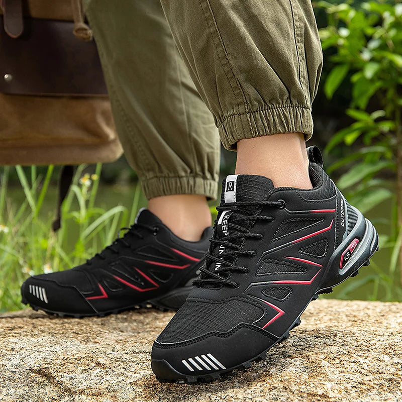 Anti-Slip & Wear-Resistant Hiking Boots for Mountaineering, Camping & Cycling – Top Durable Lightweight Outdoor Shoes for Men