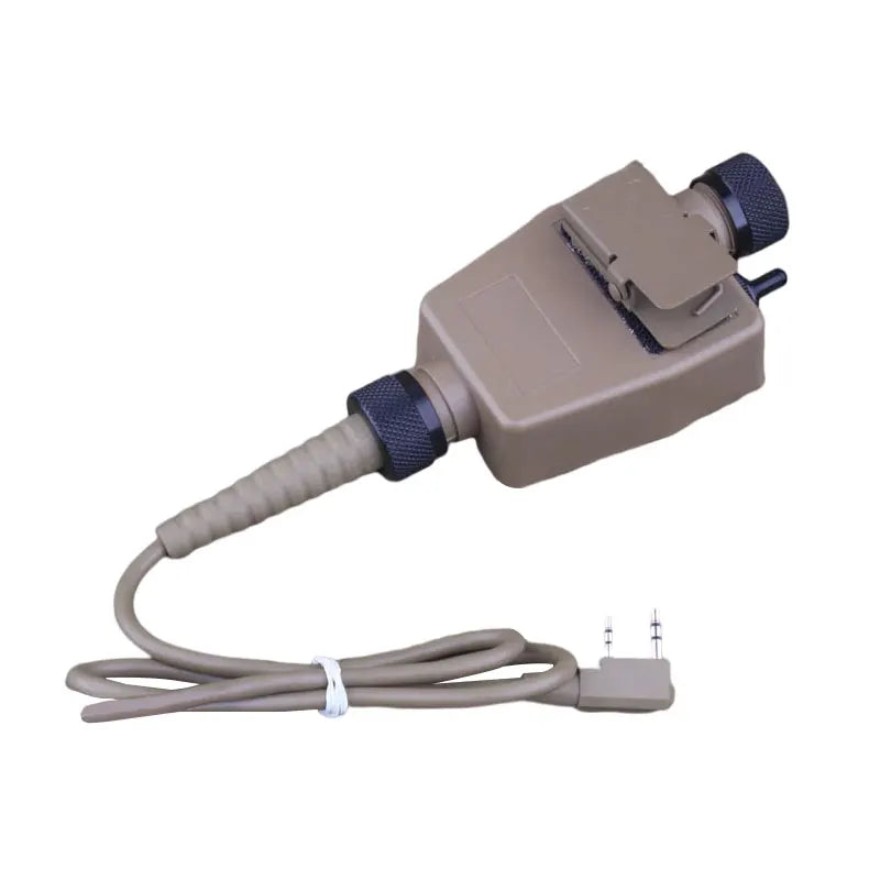 Emersongear For TEA PTT Intercom Switch Wire For Kenwood Version Radio Charge Plug Interface Walkie Talkie Hunting Hiking