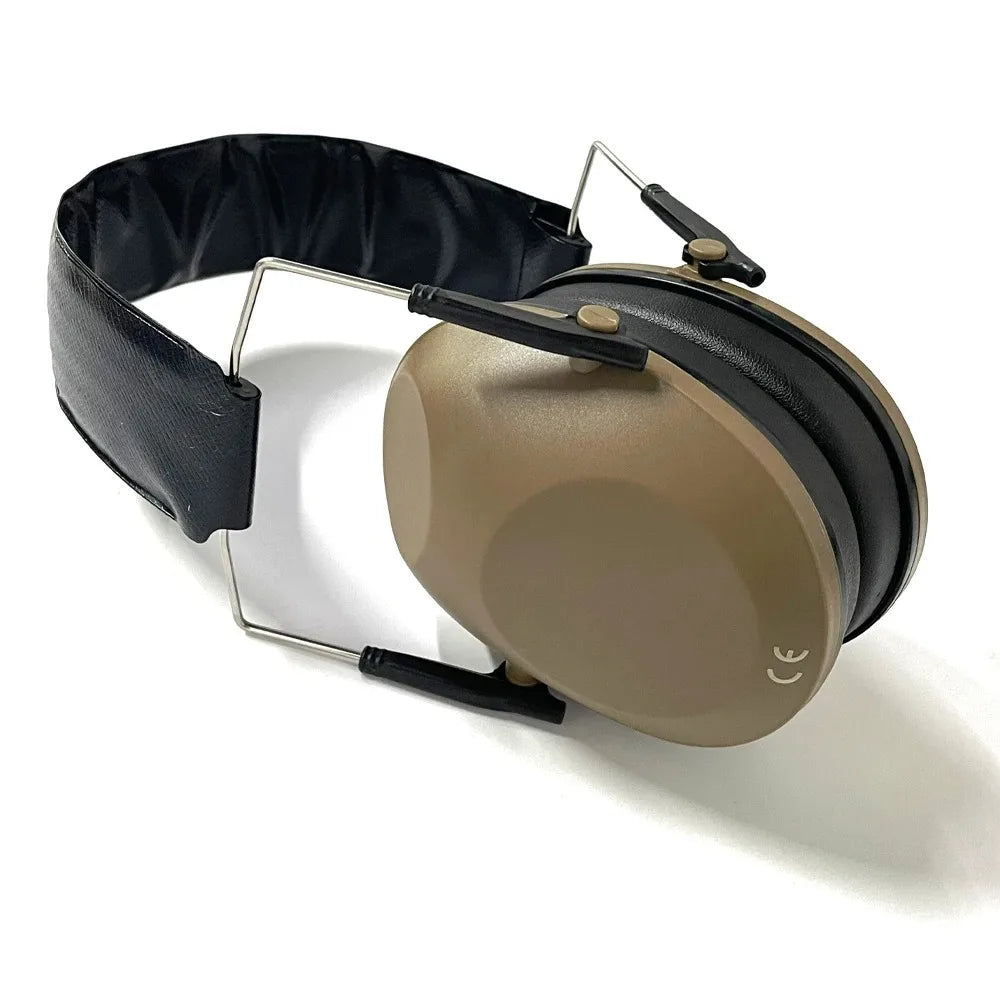 Soundproof Earmuffs.Hearing Protection Headphones.Comfortable and Noise-reducing, Light and Portable.Suitable for Shooting