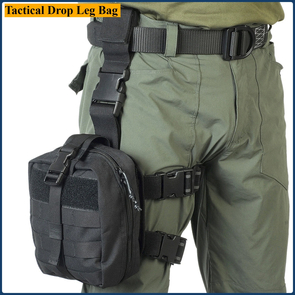 High-Quality Hunting Pouch Tactical Drop Leg Bag Outdoor Hunting Tools Storage Waterproof Bag