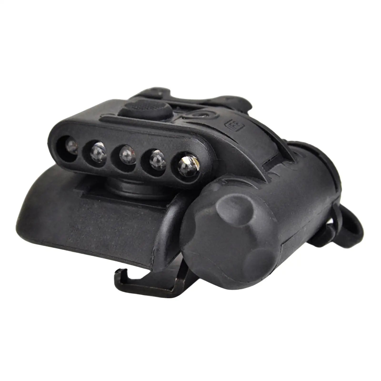Helmet Flashlight Portable Waterproof Helmet LED Emergency Lights Signal LEDs with Storage Case, Mounting Rails Hardware
