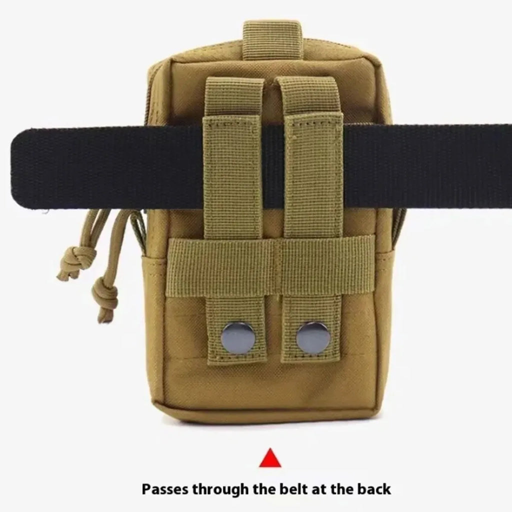 Tactical Molle Pouch Waist Bag Outdoor Men EDC Tool Bag Utility Gadget Organizer Vest Pack Purse Mobile Phone Case