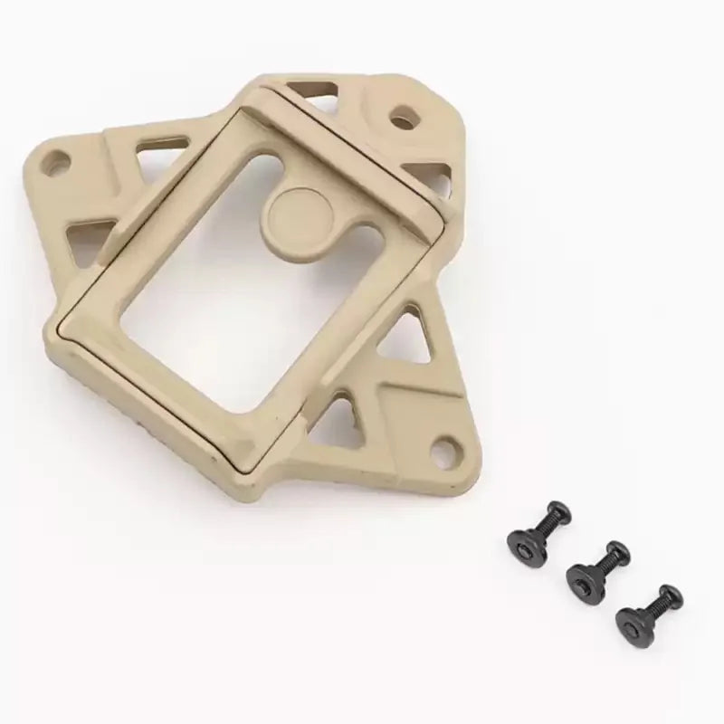 Wendy Gen 1 Alloy NVG Mount & Cuttlefish Rail - Universal Fit for All Tactical Helmets | Military-Style Civilian Accessory