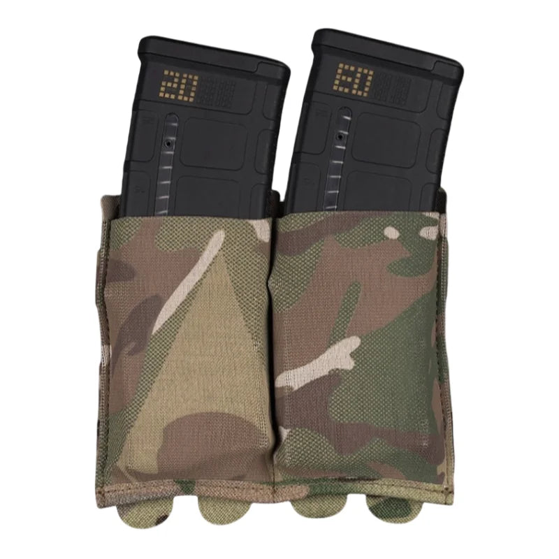 Lightweight elastic dual function package MOLLE mounting universal magazine bag