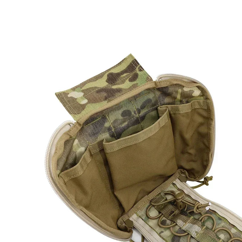 Survival Molle Medical Pouch Tactical First Aid Kit Airsoft EDC Outdoor Hunting Camping Emergency Multicam Waist Bag