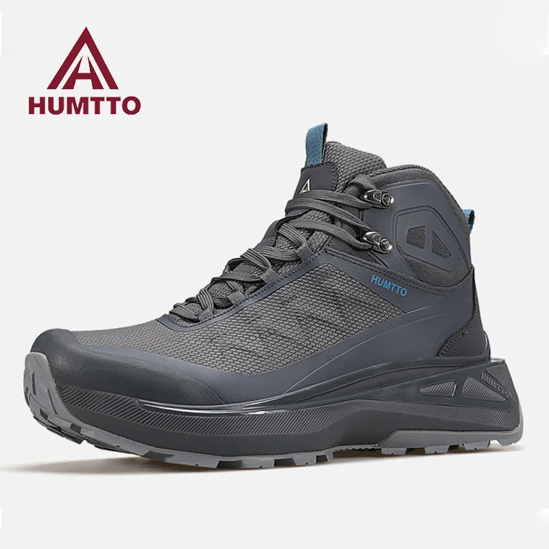 HUMTTO Hiking shoes Men's waterproof hunting Boots walking travel ankle Sneakers Tactical Desert Combat Ankle trekking Boots
