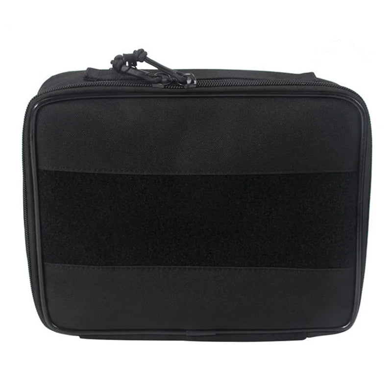 SOETAC Tactical Gun Bag Molle Nylon Handgun Bag Portable Combat Pistol Case Soft Protective Storage Hunting Handbag Padded