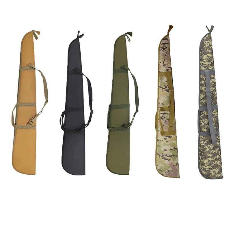 130cm Long Tactical Gun Bag Heavy Duty Rifle Shotgun Gun Carry Bag Outdoor Airsoft Shoulder Bag Hunting Protection Case Backpack