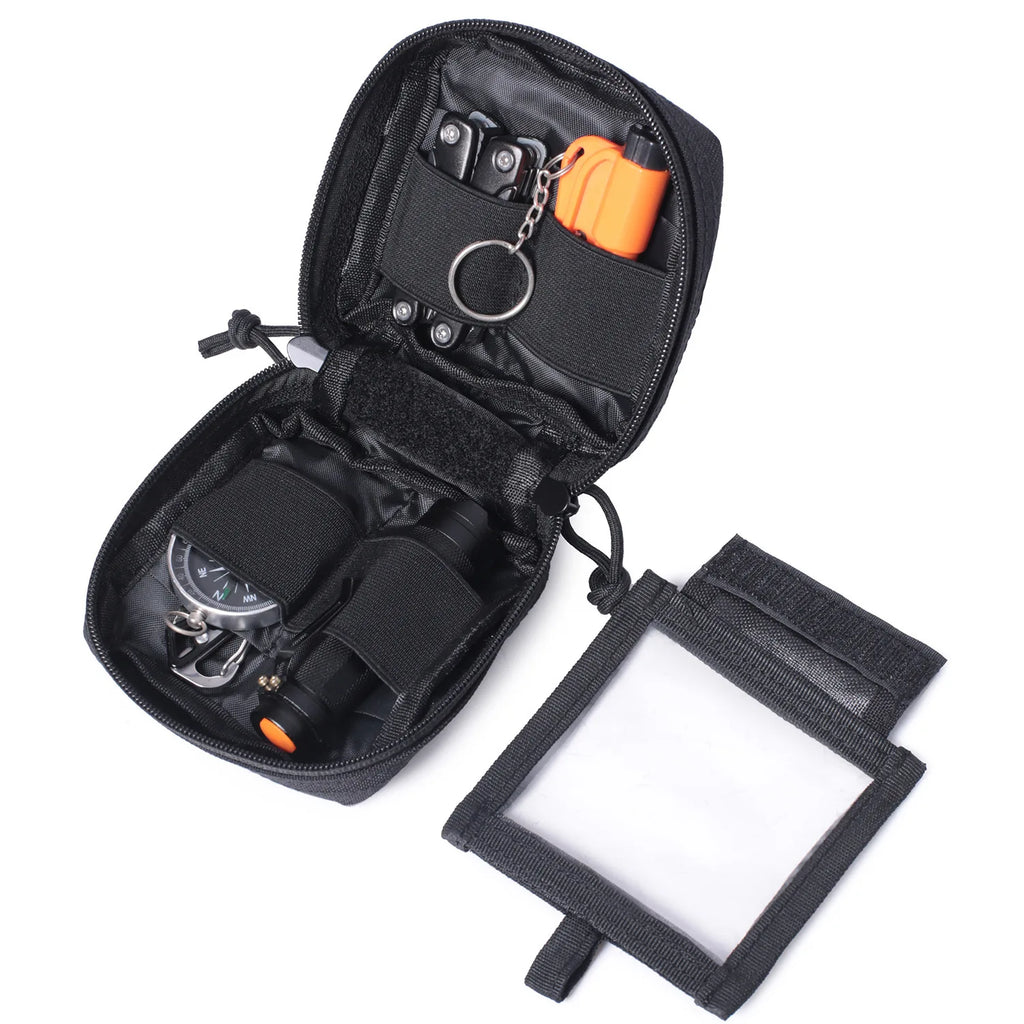 Tactical Pouch EDC Tool Storage Kit Molle System for Hunting Hiking Backpack Accessories Multifunctional Tools Bag Tool Bag