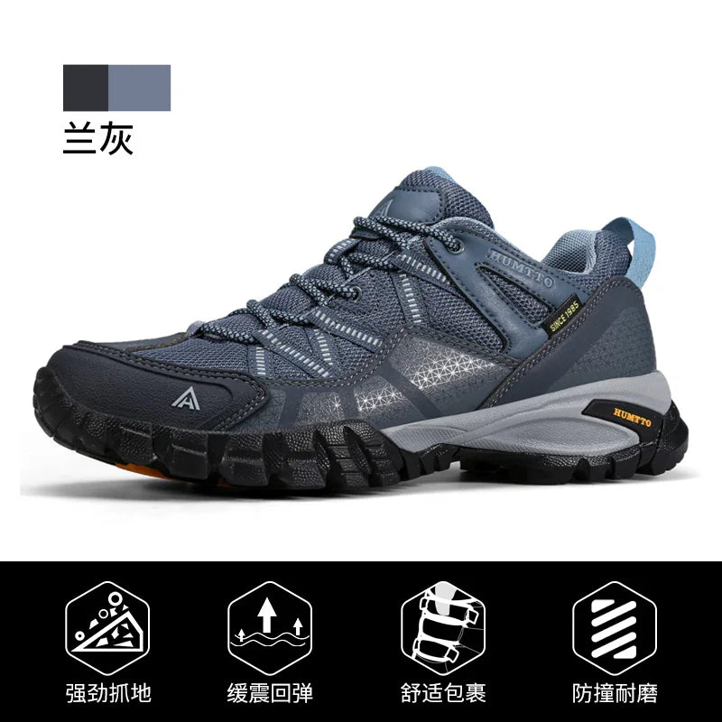 HUMTTO Hiking Shoes Men Outdoor Climbing Camping Hunting Boots Trekking shoes Casual Tennis Shoes women Wakling Sport Sneakers