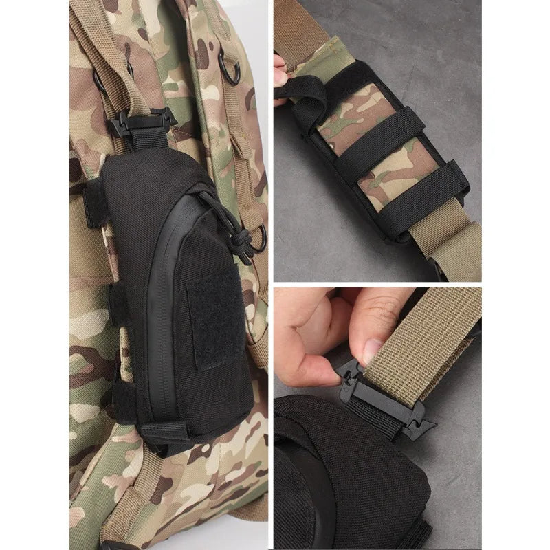 Outdoor Multifunctional Shoulder Strap Tactical Accessories Bag Portable Outdoor Hiking Storage Bag Mountaineering Hang Bag