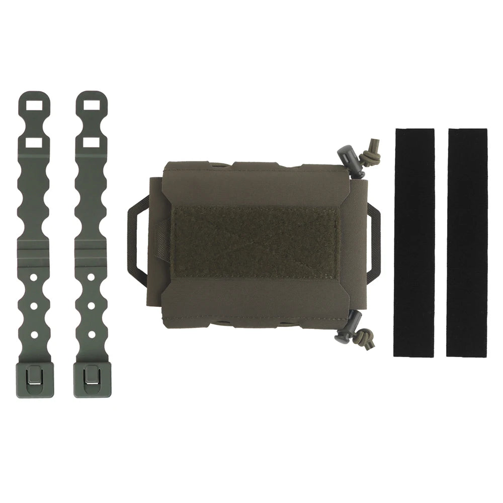 Tactical IFAK Compact Trauma Pouch MOLLE Medical Bag First Aid Kit for Outdoor Hunting Camping Hiking
