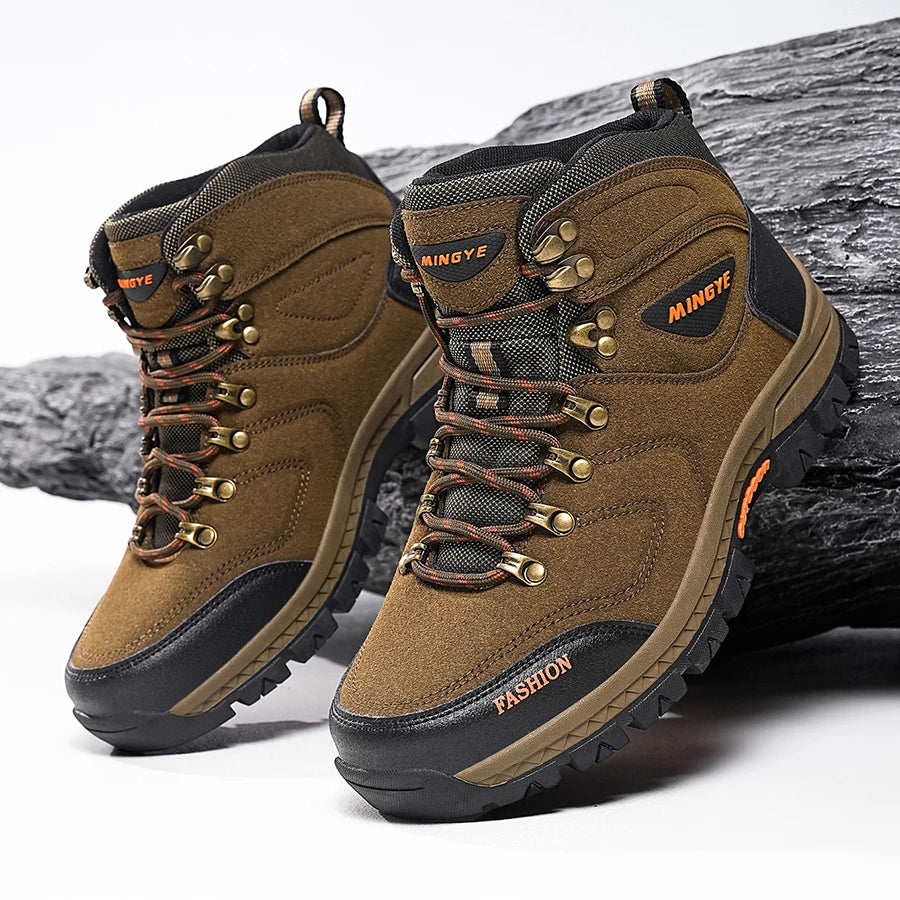 Mens Hiking Shoes New High Quality Durable Outdoor Training Sports Climbing Camping Breathable Stable Mountain Sneakers for Men